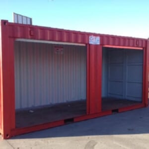 Container kho lắp cửa cuốn