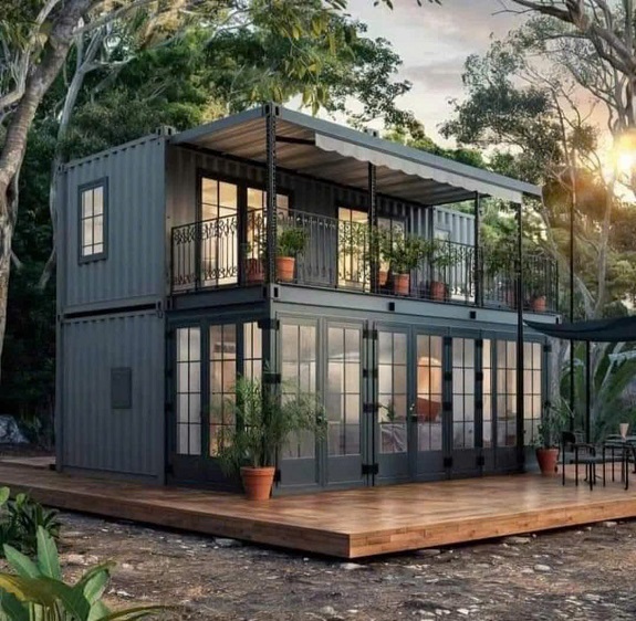 Thiết kế nhà container độc đáo